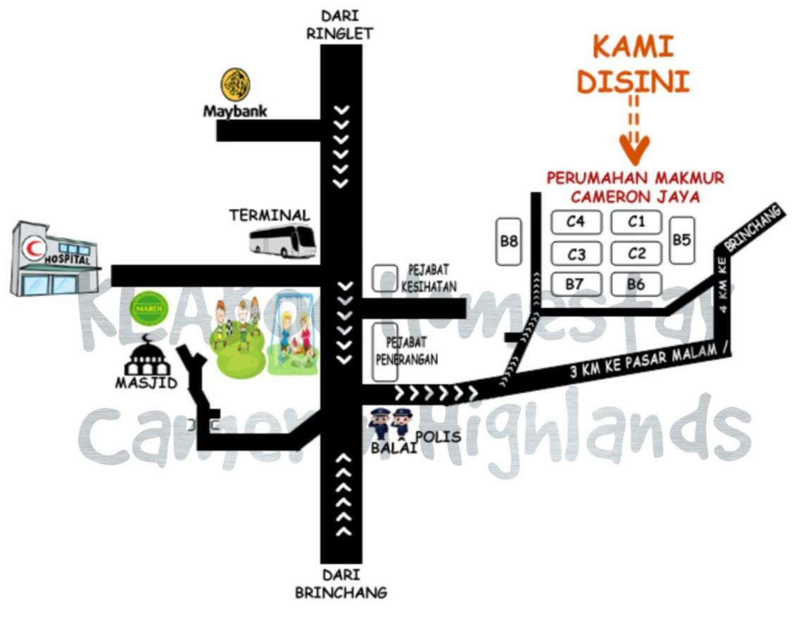 Rumah Tamu By Klaboo Tanah Rata Bagian luar foto